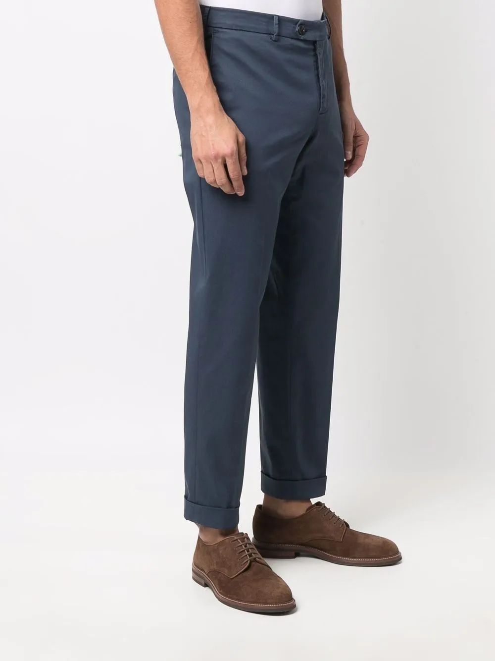 фото Brunello cucinelli укороченные брюки чинос