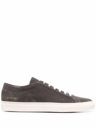 common projects gray suede