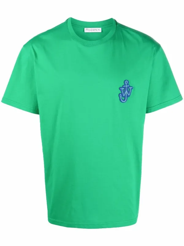 JW Anderson Anchor logo-patch T-shirt 