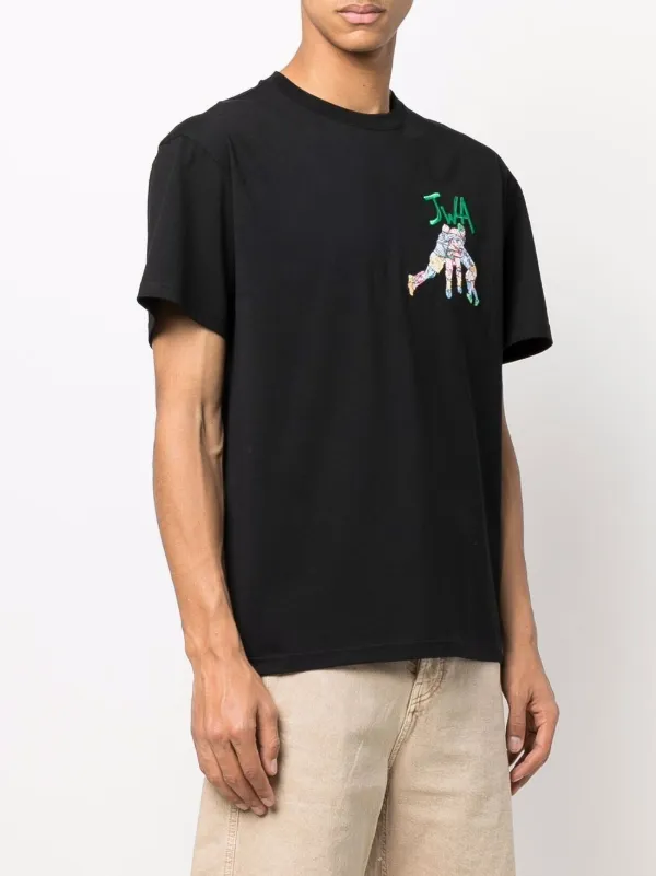 JW Anderson embroidered-logo Cotton T 