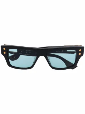 Dita Eyewear Subdrop スクエアフレーム サングラス | ブラック