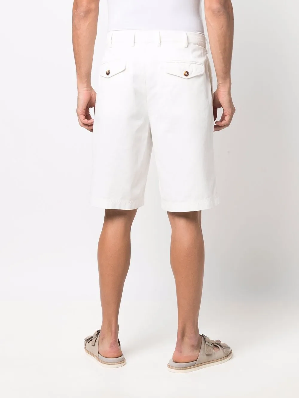 фото Brunello cucinelli шорты-бермуды