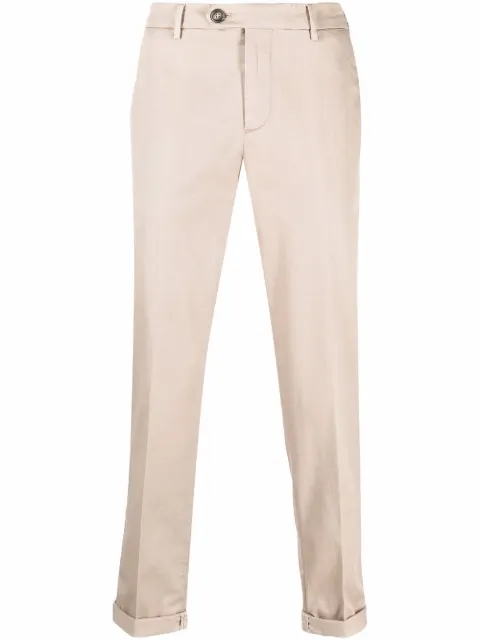 Brunello Cucinelli dyed straight-leg trousers