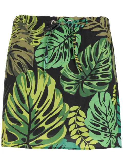 Amir Slama tropical print skirt 