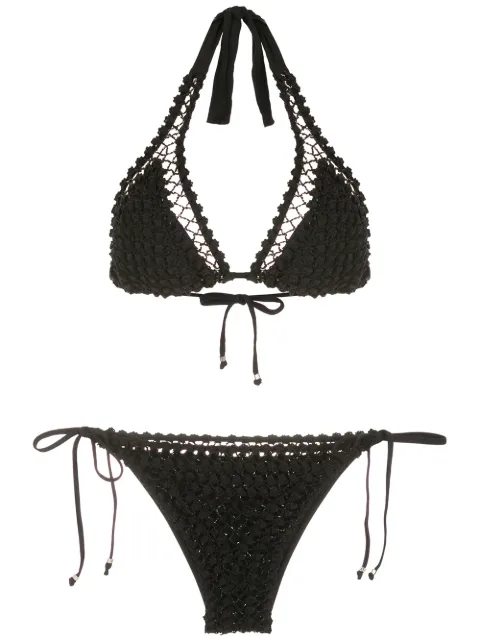 Amir Slama crochet layer bikini
