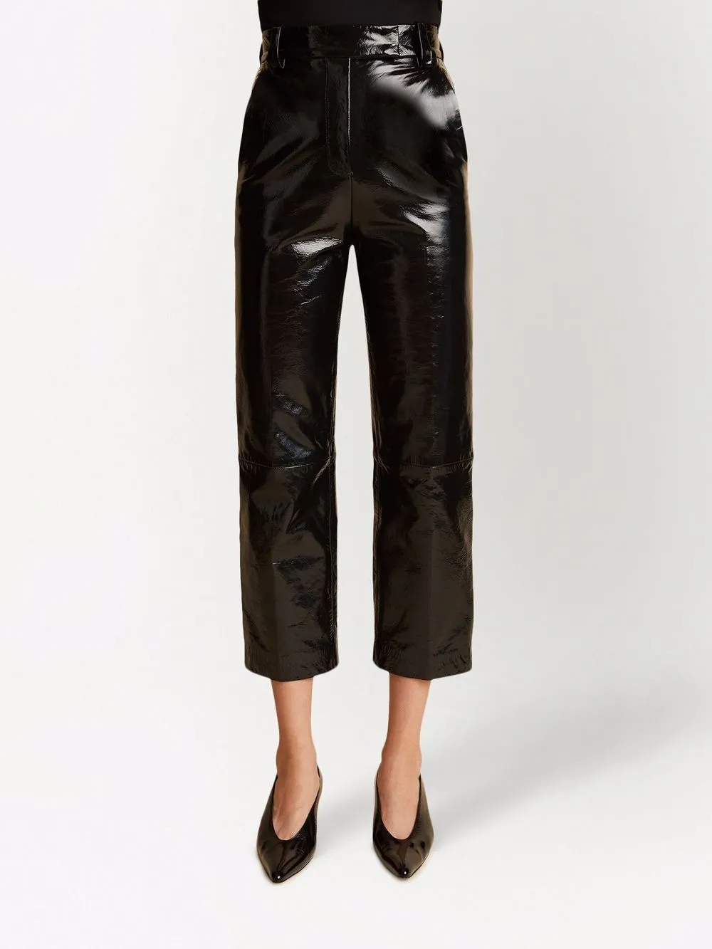 KHAITE Melie cropped trousers | Trousers | Image 3
