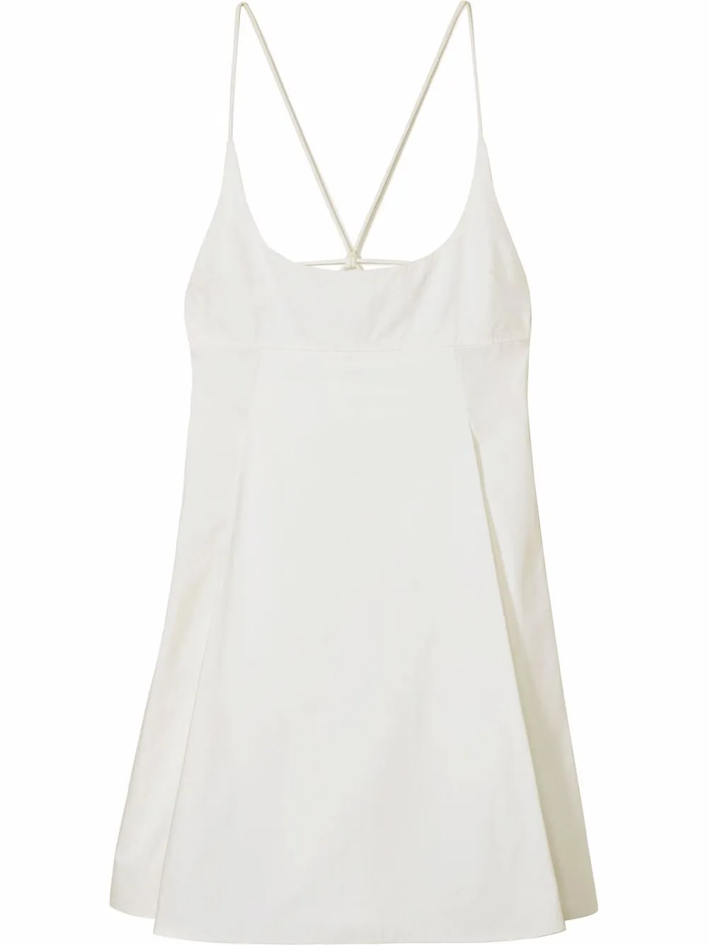 

KHAITE vestido acampanado - Blanco