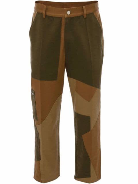 JW Anderson patchwork Fatigue trousers