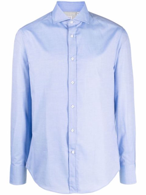 Brunello Cucinelli long-sleeved cotton shirt Men