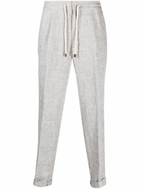 Brunello Cucinelli drawstring tailored trousers