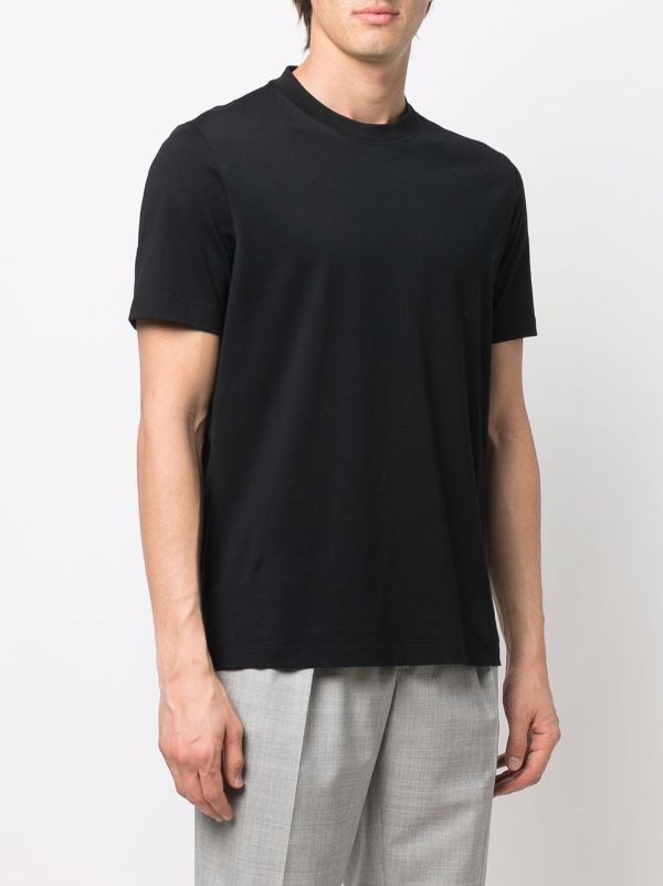 Brunello Cucinelli crew-neck T-shirt | Black | FARFETCH ID