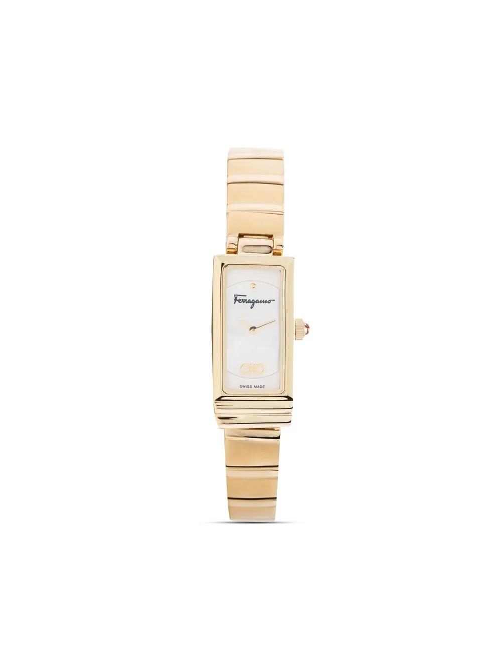 

Salvatore Ferragamo Watches Ferragamo Essential 14x33mm - Gold