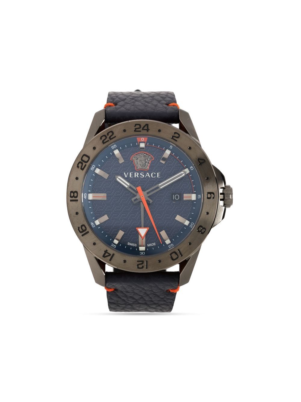 

Versace reloj Sport Tech GMT de 45mm - Azul