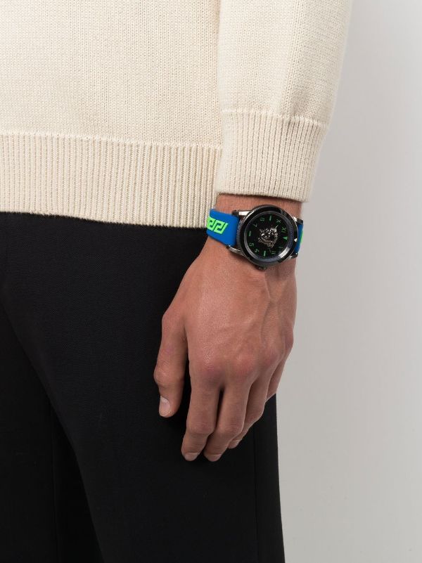Versace ヴェルサーチェ V-パラッツォ メドゥーサ 43mm 腕時計 - Farfetch