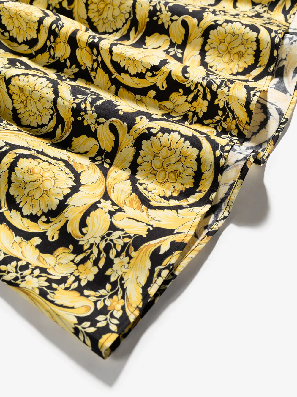 versace kids 巴洛克logo印花连衣裙 图 4