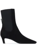 TOTEME The Mid Heel 65mm boots - Black