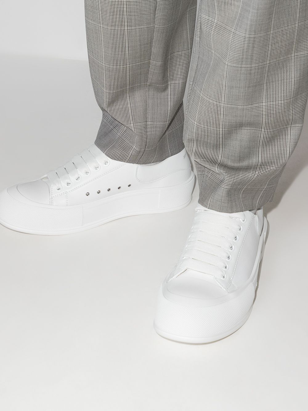 фото Alexander mcqueen кеды plimsoll