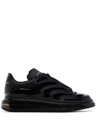 Alexander mcqueen basket noir brillant sale