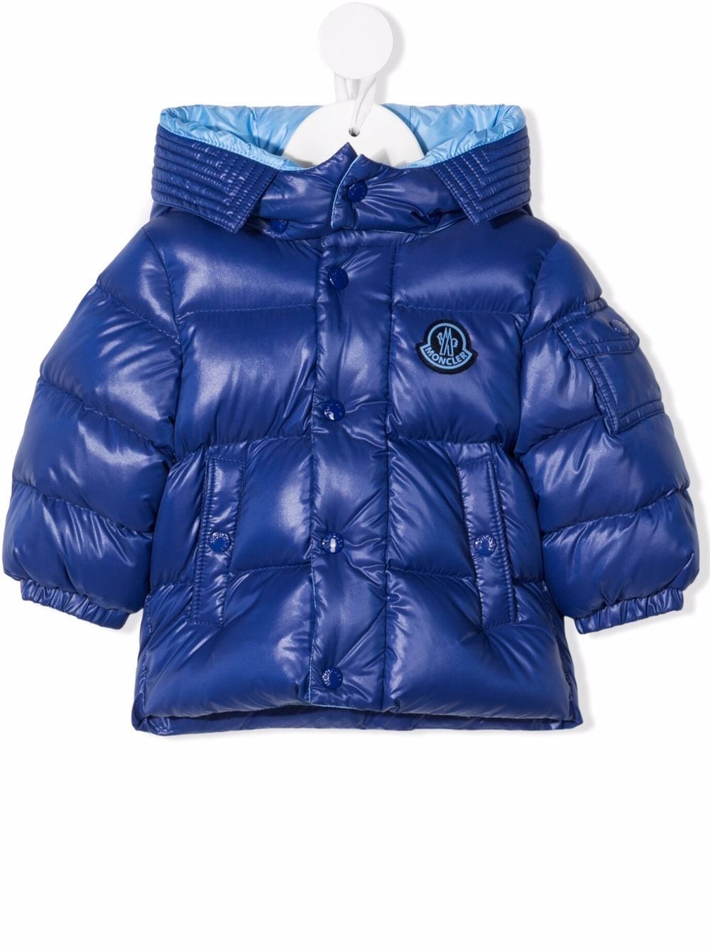 Moncler Enfant モンクレール・アンファン フーデッド ダウンコート 