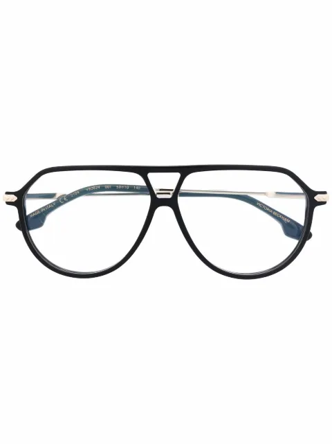 Victoria Beckham Eyewear oversized pilot-frame glasses