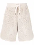 Brunello Cucinelli drawstring-waist shorts - Neutrals