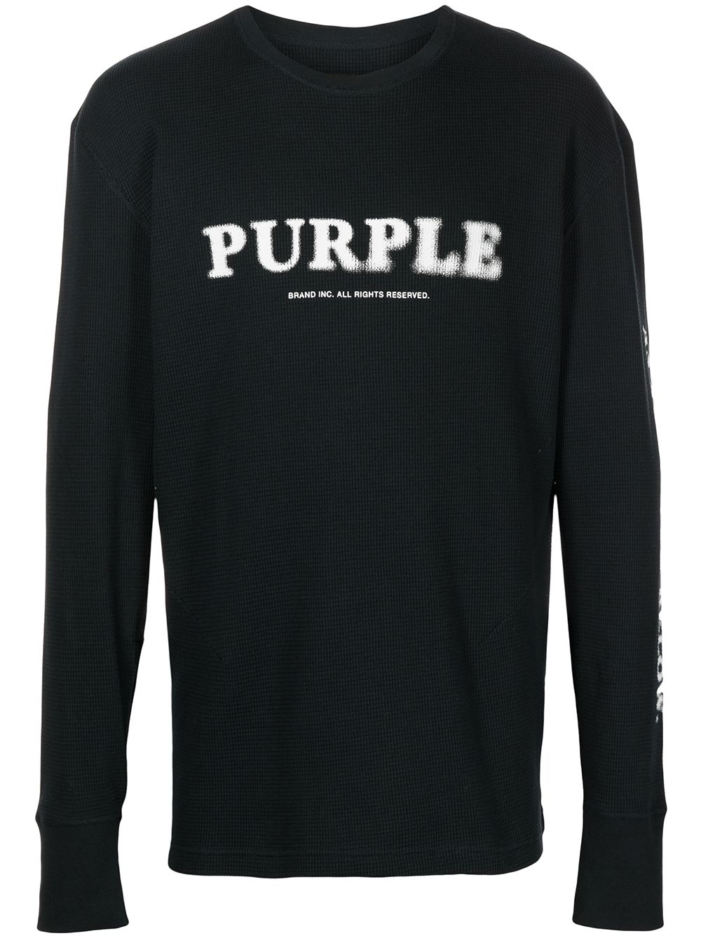 фото Purple brand футболка с длинными рукавами и логотипом