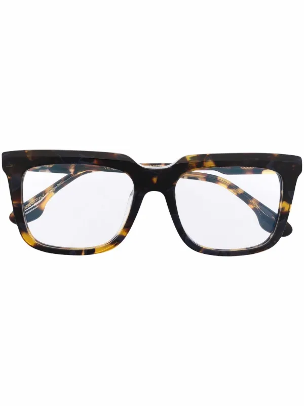 Victoria Beckham Eyewear Occhiali Squadrati Tartarugati - Farfetch