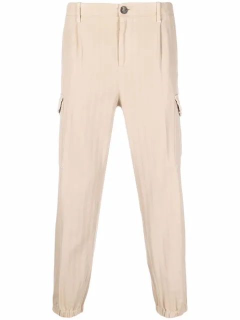 Brunello Cucinelli pantalon à coupe fuselée