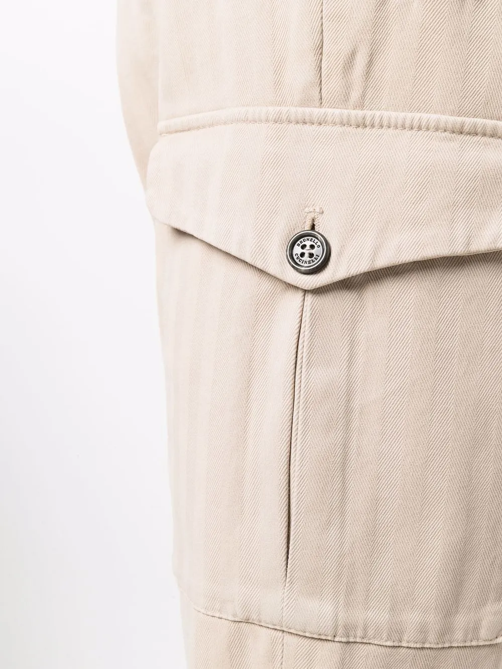 Brunello Cucinelli Broek met toelopende pijpen Beige