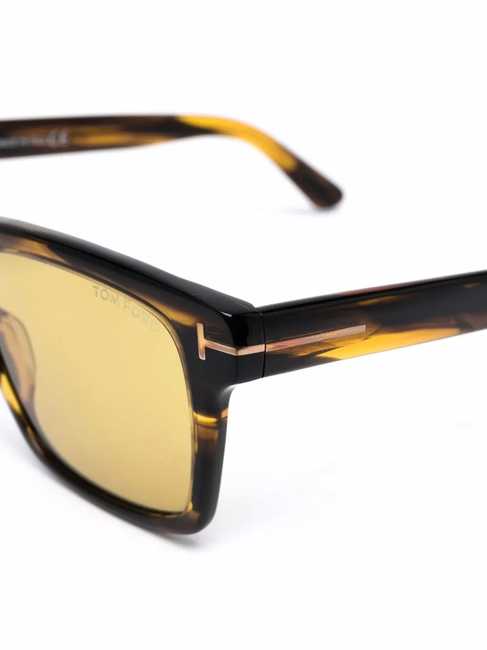 TOM FORD Eyewear tortoiseshell square-frame sunglasses | Sunglasses | Image 3