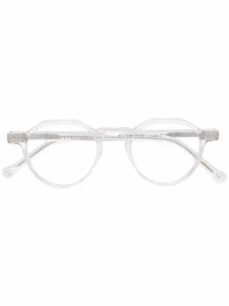 Lunettes de vue monture transparente hot sale