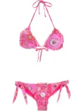 Amir Slama floral print bikini - Pink