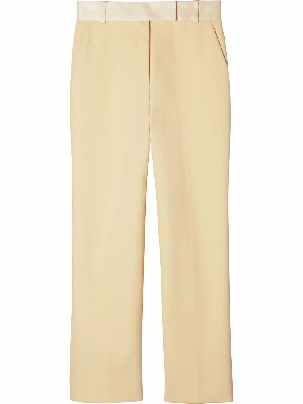 

KHAITE cropped tailored trousers - Neutrals