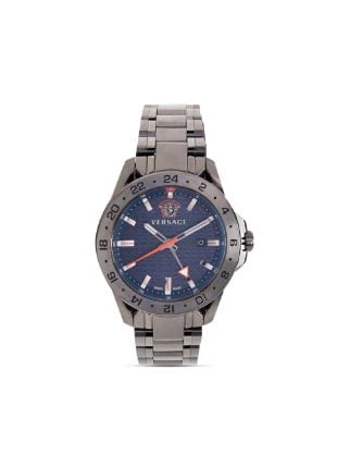Versace ヴェルサーチェ Sport Tech GMT 45mm 腕時計 - Farfetch