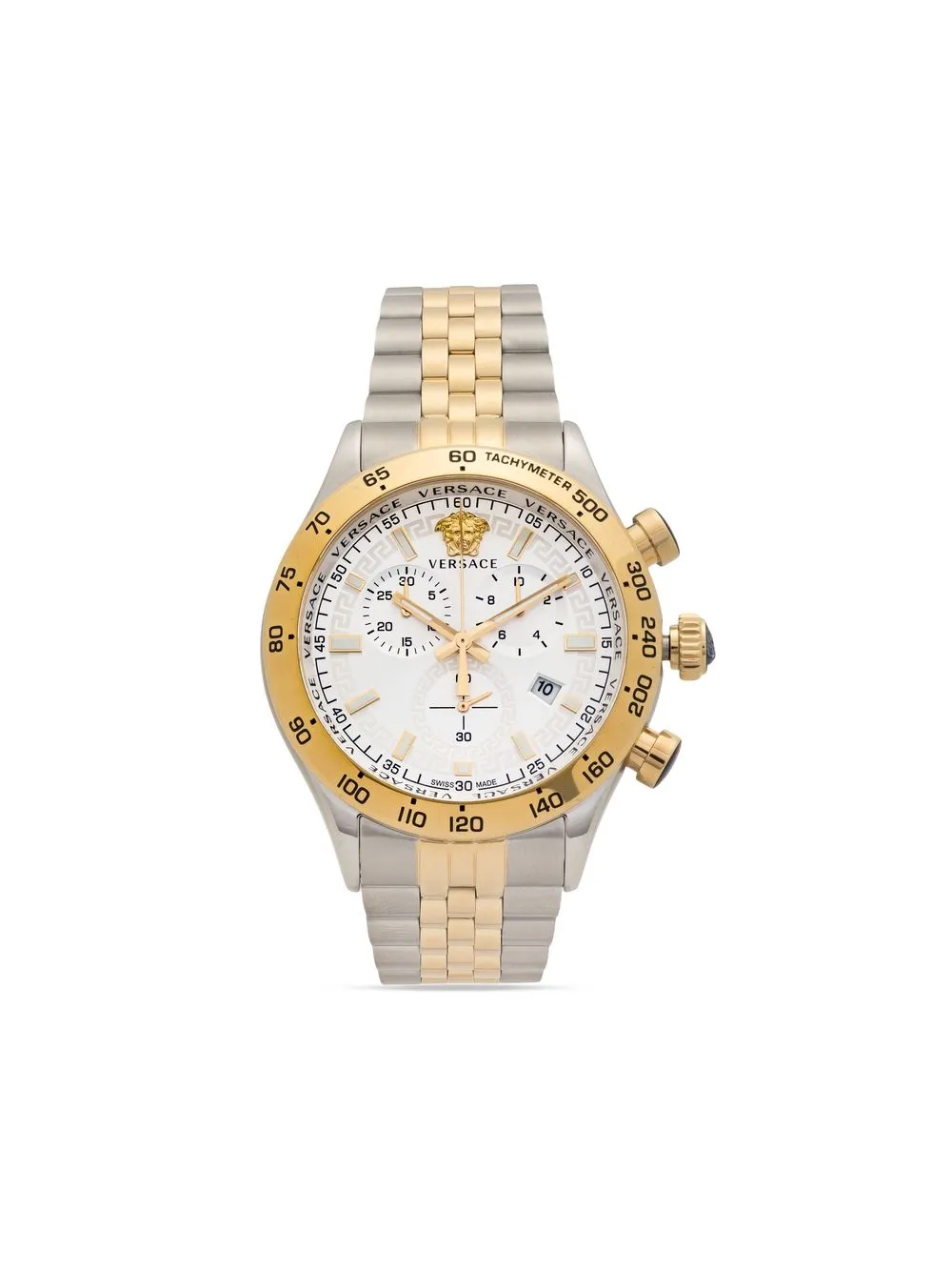 

Versace Hellenyium Chrono 43mm - Silver