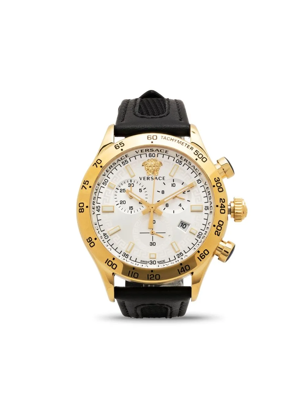 

Versace Hellenyium Chrono 43mm - Silver