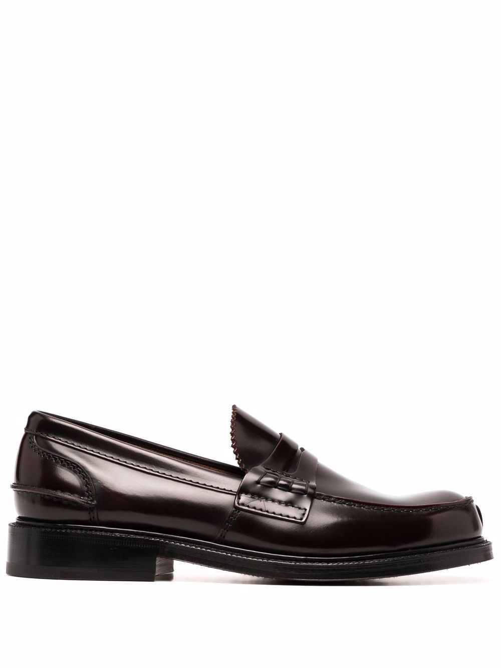 

Church's polished penny loafers - Brown