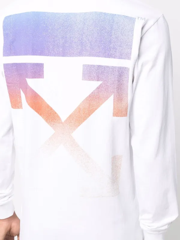 off white gradient arrow tee