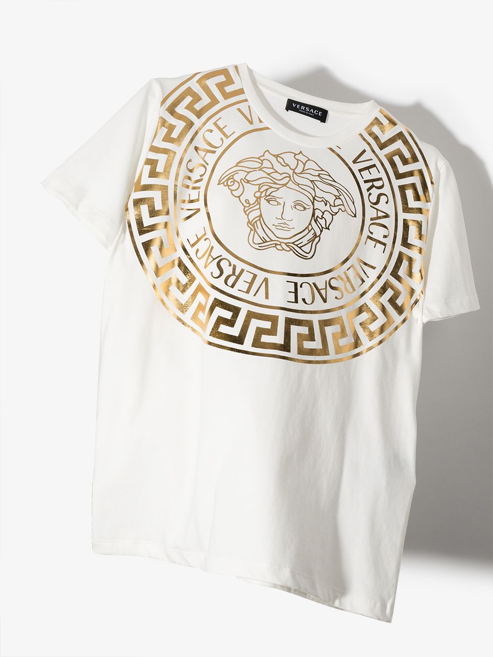 фото Versace kids футболка с логотипом