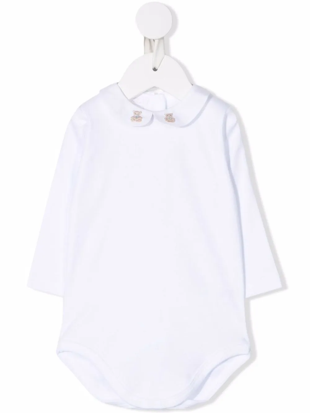 

Mariella Ferrari body con bordes bordados - Blanco