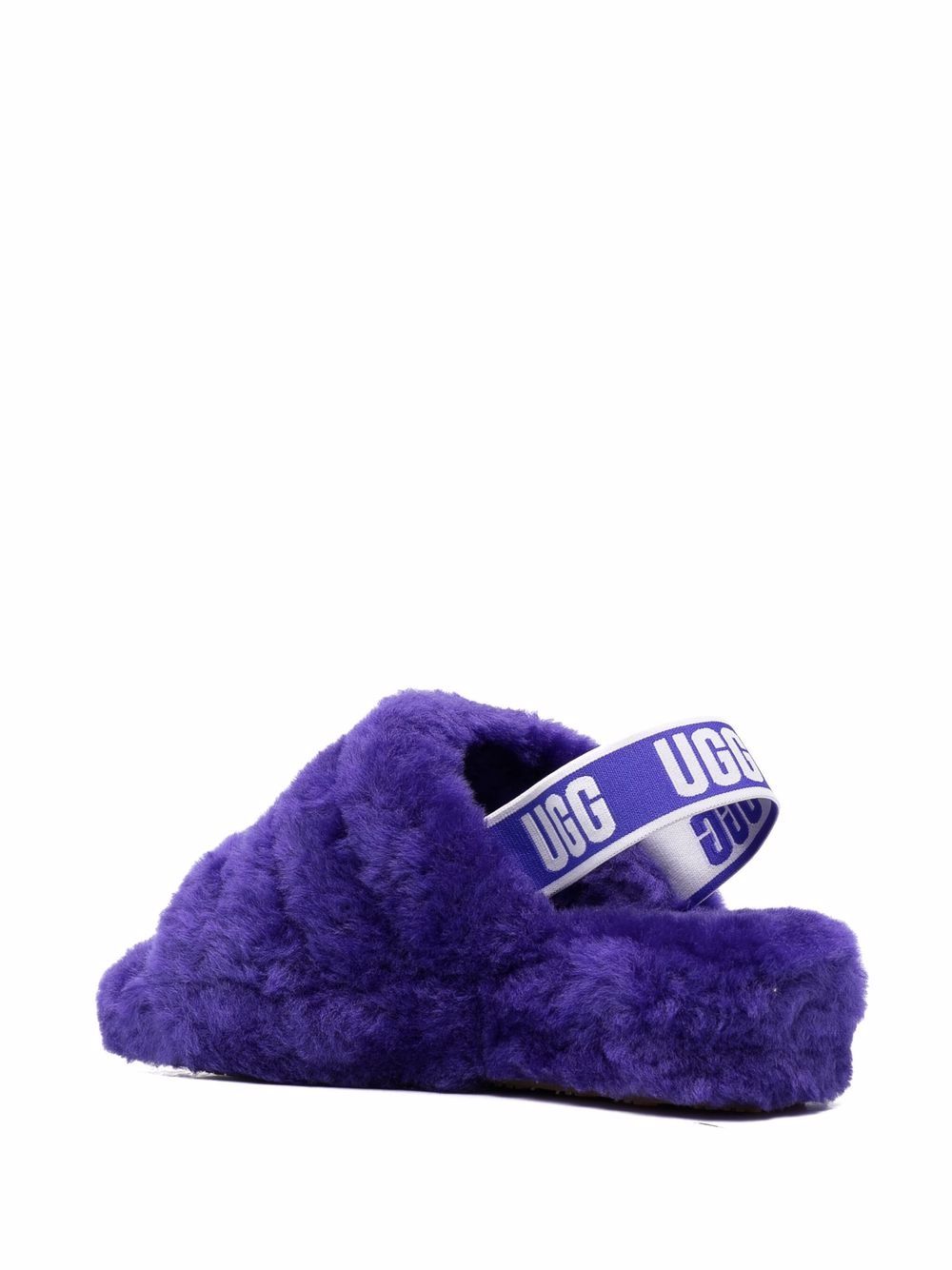 фото Ugg сандалии fluff yeah с ремешком на пятке