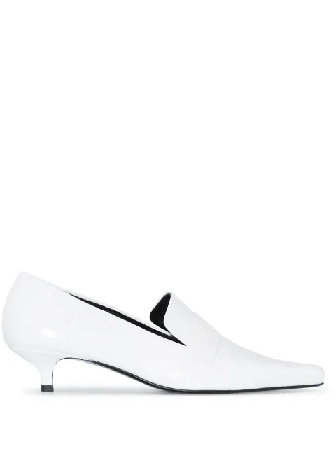 Totême patent leather penny loafers