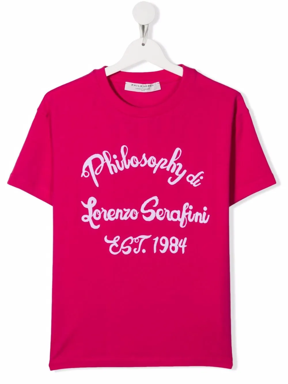 

Philosophy Di Lorenzo Serafini Kids playera con logo estampado - Rosado