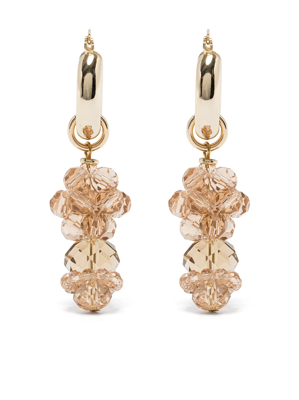 Shrimps серьги с бусинами