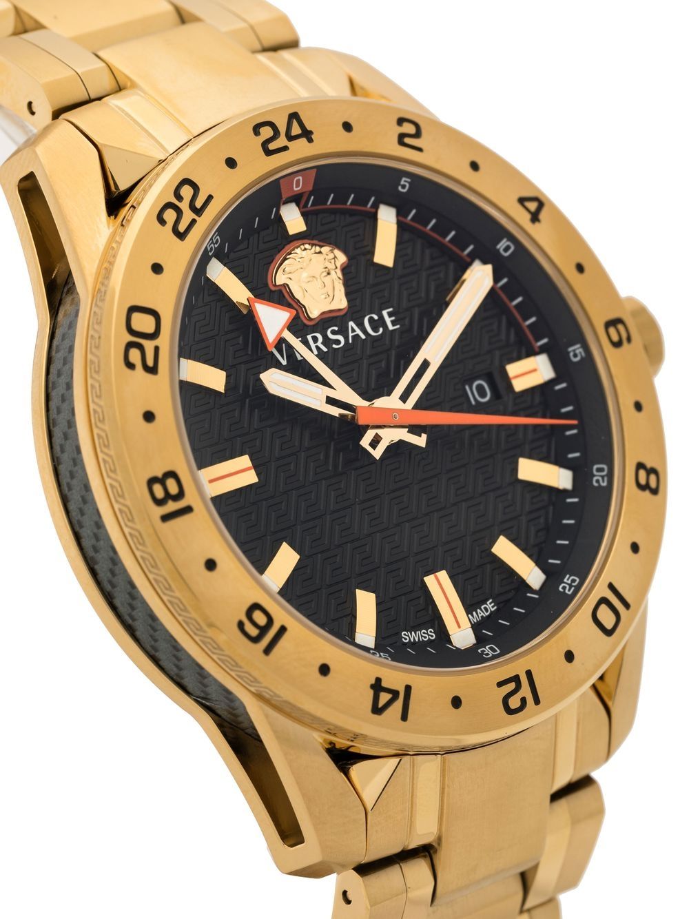 Versace Sport Tech GMT 45mm 腕時計 - Farfetch