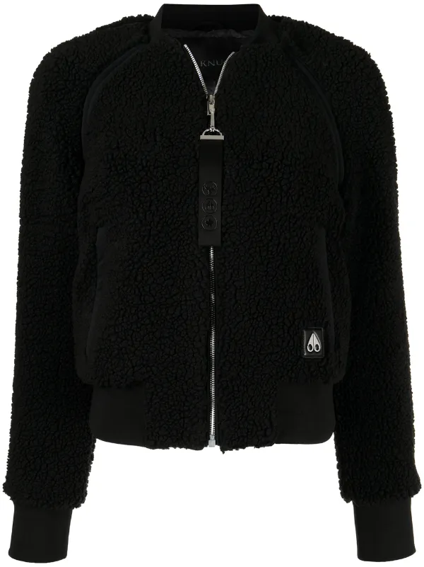 textured bomber jacket womens