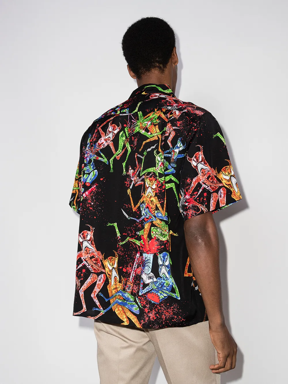 x Neckface graphic-print shirt