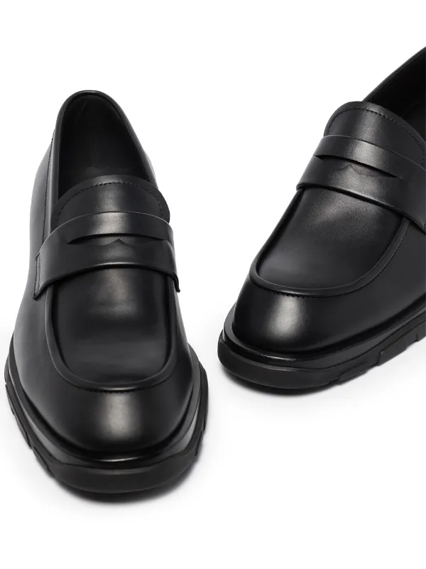 Alexander McQueen rubber sole Loafers Farfetch