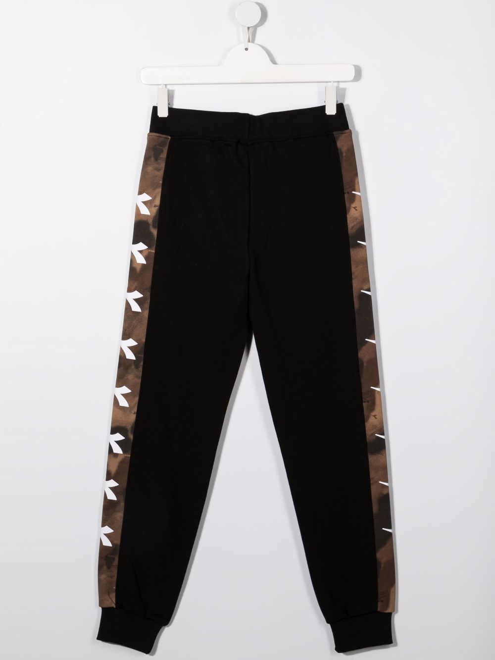 фото Diadora junior teen logo-print cotton trousers