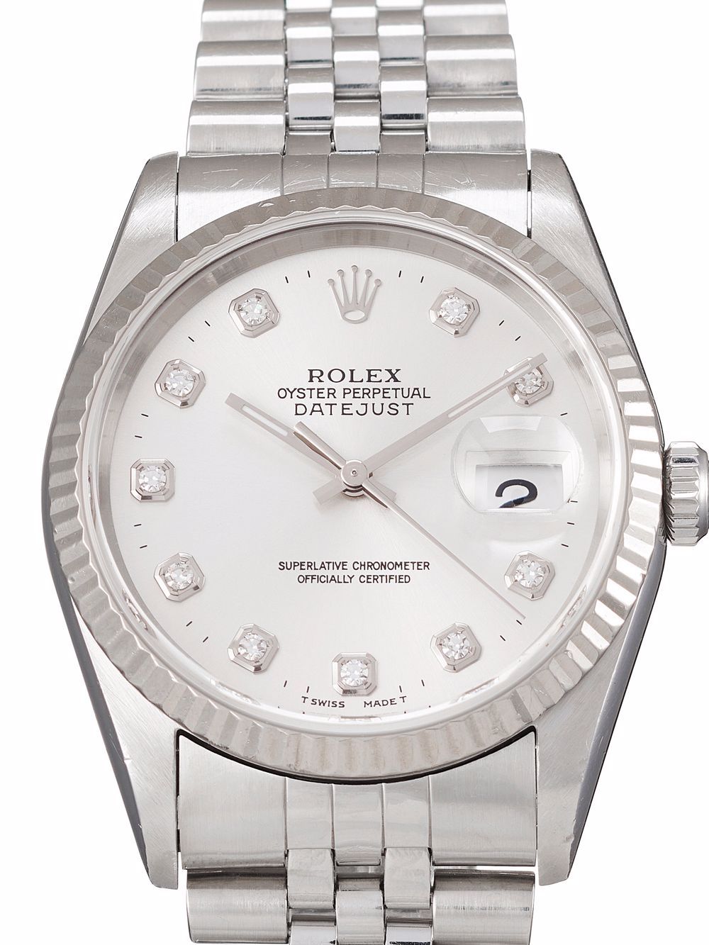 фото Rolex наручные часы datejust pre-owned 36 мм 1995-го года